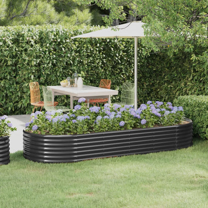 Jardinera Elevada De Acero Galvanizado