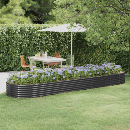 Jardinera Elevada De Acero Galvanizado