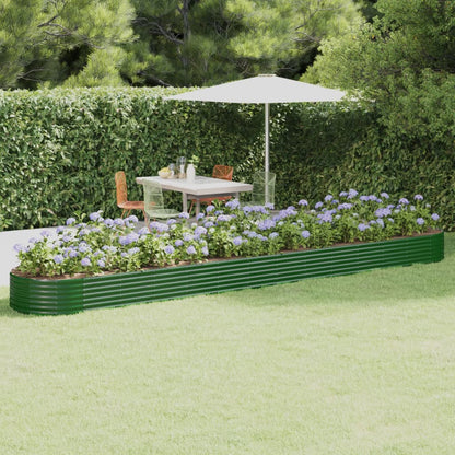 Jardinera Elevada De Acero Galvanizado