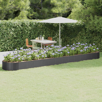 Jardinera Elevada De Acero Galvanizado