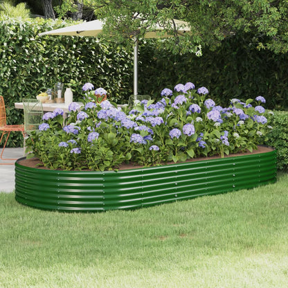 Jardinera Elevada De Acero Galvanizado