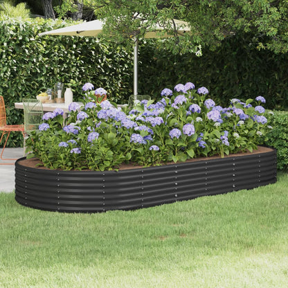 Jardinera Elevada De Acero Galvanizado