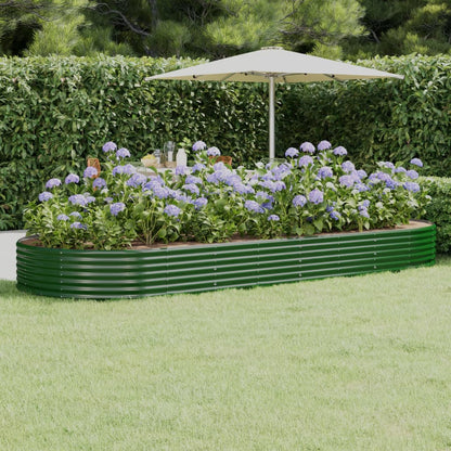 Jardinera Elevada De Acero Galvanizado
