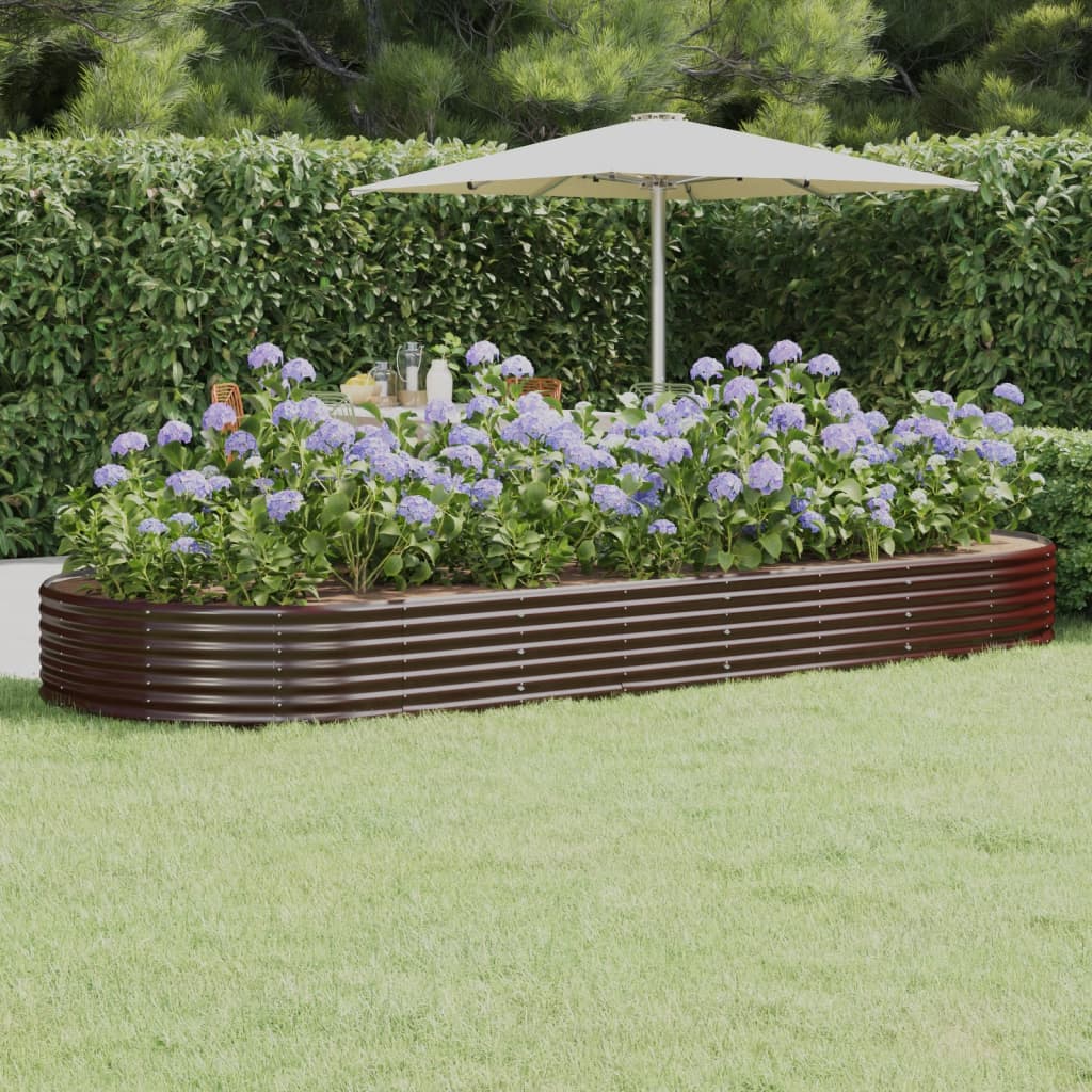 Jardinera Elevada De Acero Galvanizado