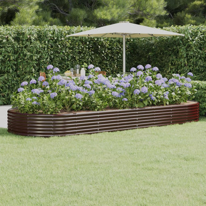 Jardinera Elevada De Acero Galvanizado