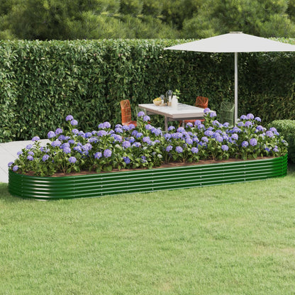 Jardinera Elevada De Acero Galvanizado