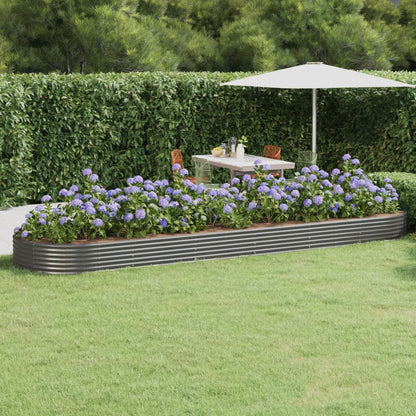 Jardinera Elevada De Acero Galvanizado
