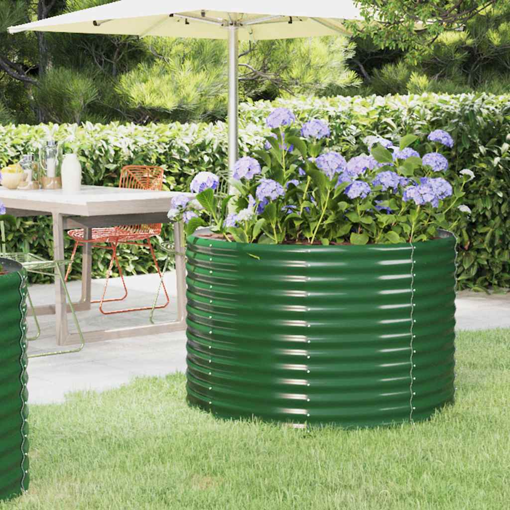 Jardinera Elevada Acero Galvanizado