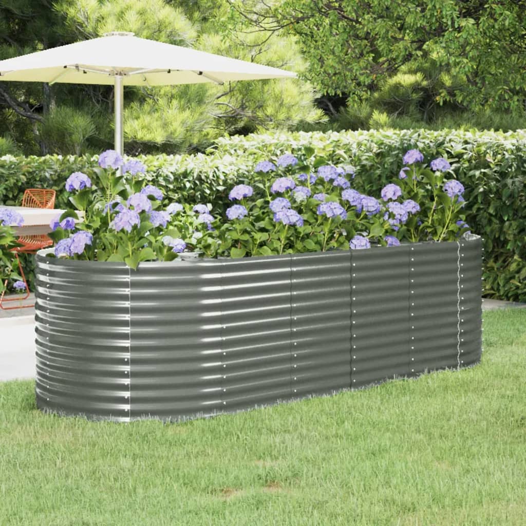 Jardinera Elevada Acero Galvanizado