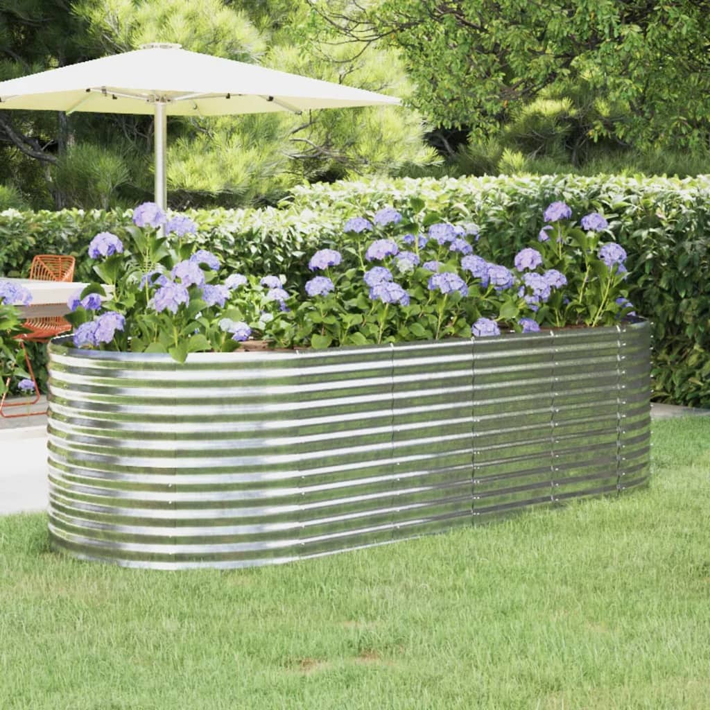 Jardinera Elevada Acero Galvanizado