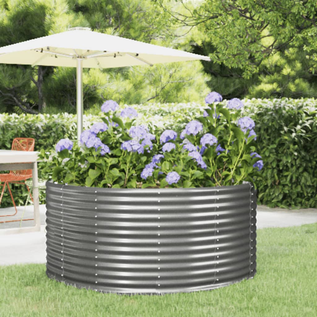 Jardinera Elevada Acero Galvanizado