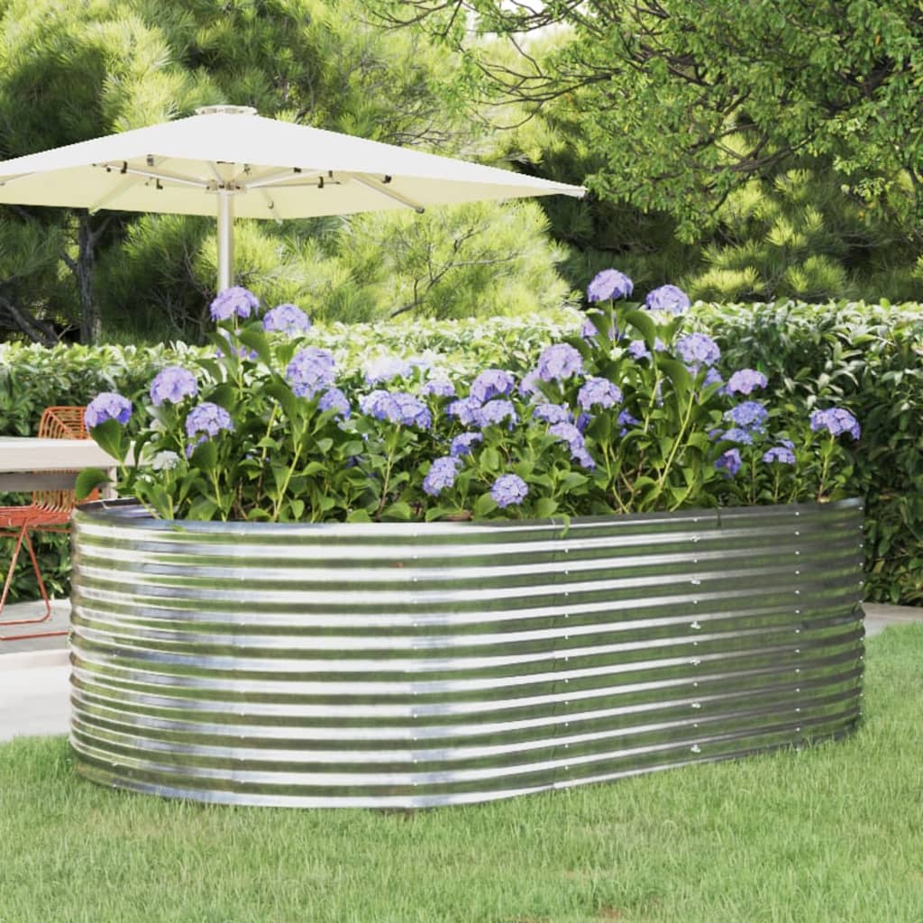 Jardinera Elevada Acero Galvanizado
