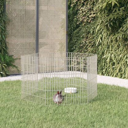 Recinto Corral Animales 48 Paneles Hierro Galvanizado