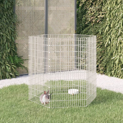 Recinto Corral Animales 48 Paneles Hierro Galvanizado