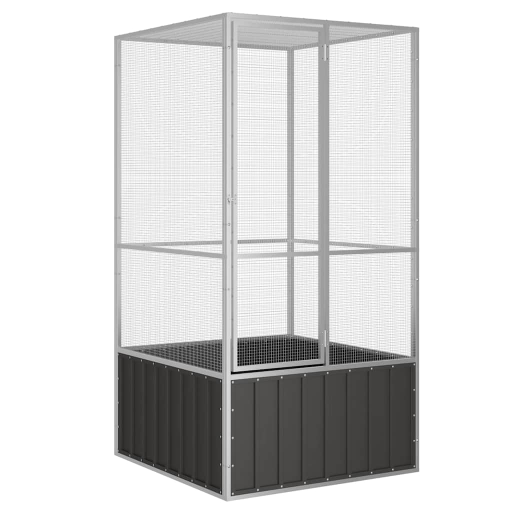 Jaula Pájaros Acero Galvanizado 302,5X324,5X211,5 Cm