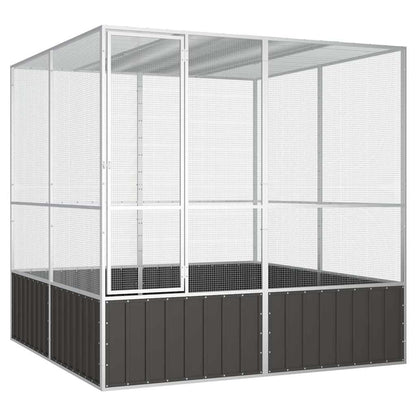 Jaula Pájaros Acero Galvanizado 302,5X324,5X211,5 Cm