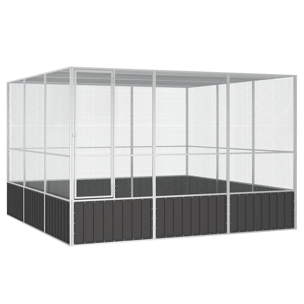 Jaula Pájaros Acero Galvanizado 302,5X324,5X211,5 Cm