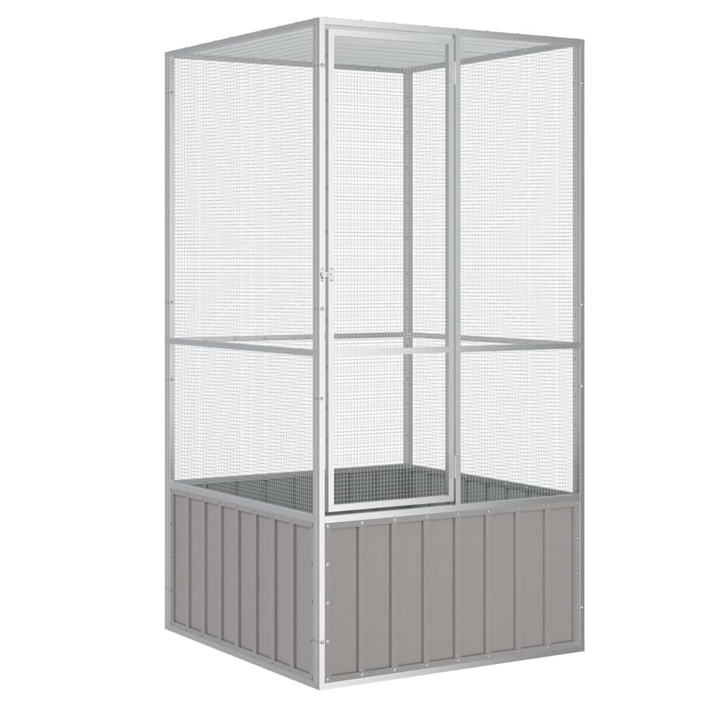 Jaula Pájaros Acero Galvanizado 302,5X324,5X211,5 Cm