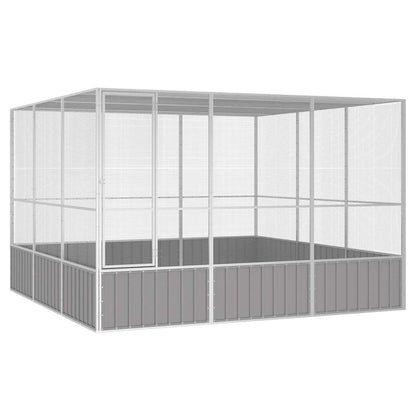 Jaula Pájaros Acero Galvanizado 302,5X324,5X211,5 Cm