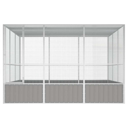Jaula Pájaros Acero Galvanizado 302,5X324,5X211,5 Cm