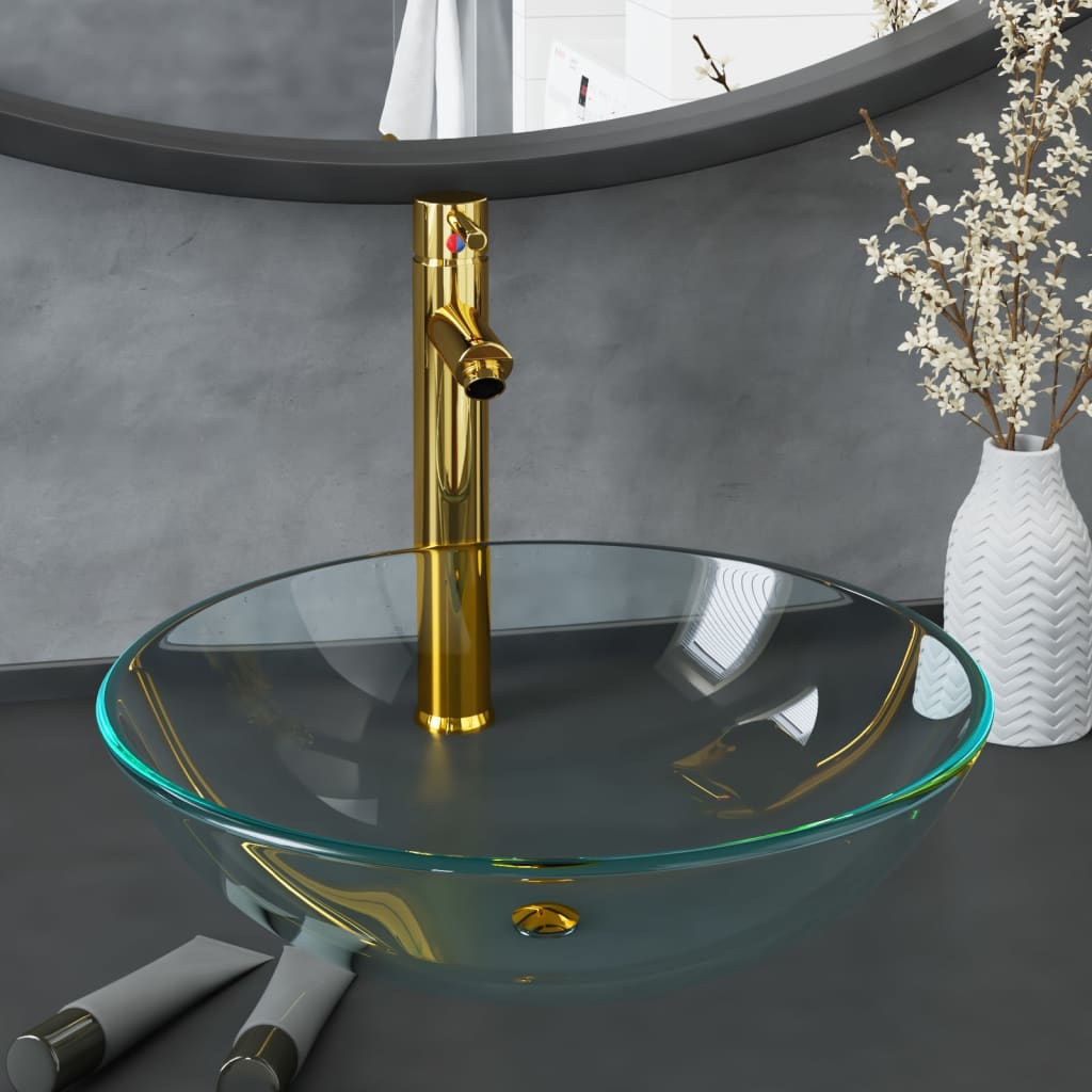 Lavabo De Vidrio Templado 42 Cm