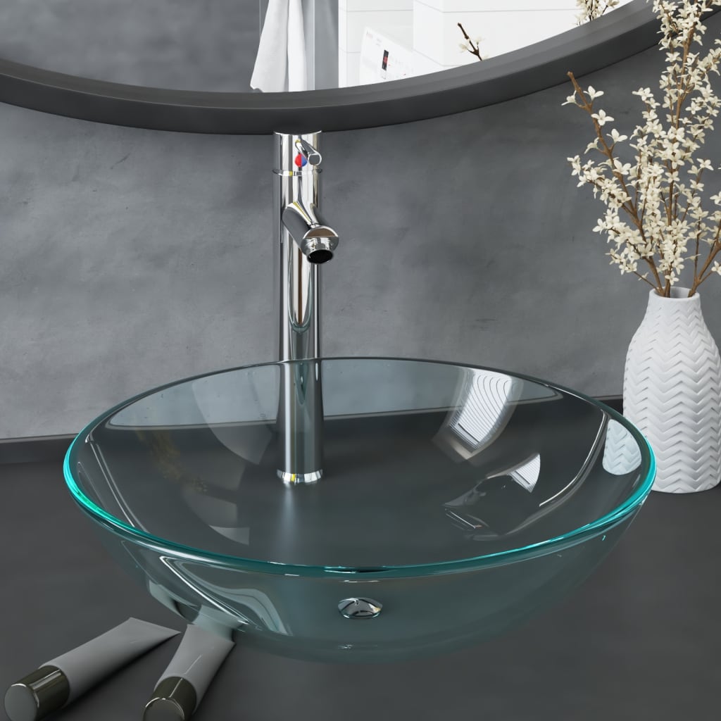 Lavabo De Vidrio Templado 42 Cm