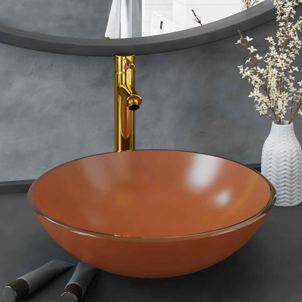 Lavabo De Vidrio Templado 42 Cm