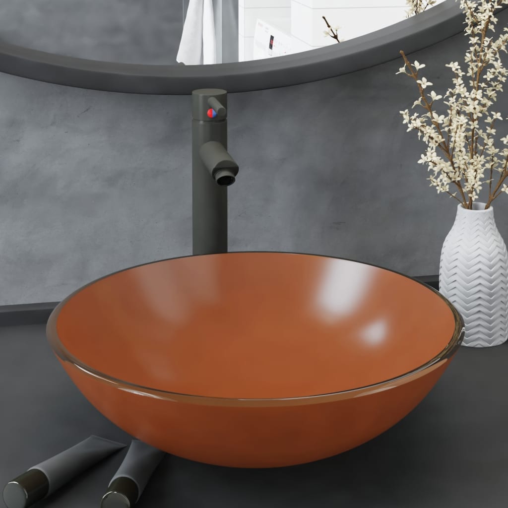 Lavabo De Vidrio Templado 42 Cm
