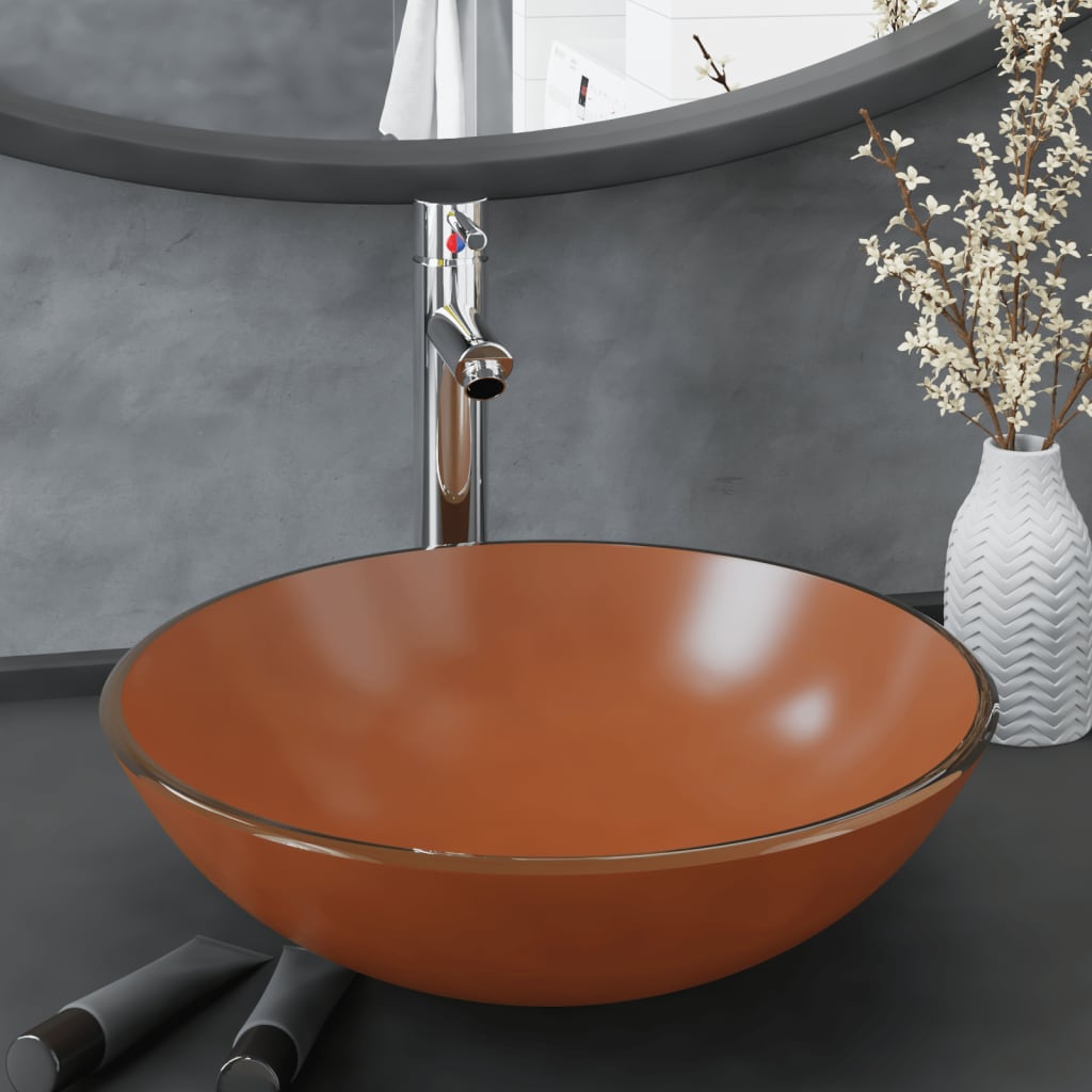 Lavabo De Vidrio Templado 42 Cm