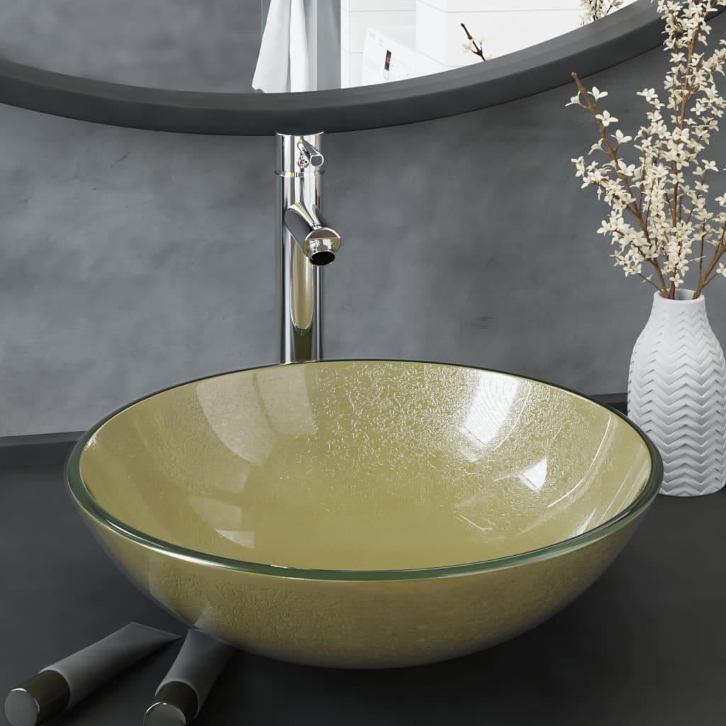 Lavabo De Vidrio Templado 42 Cm