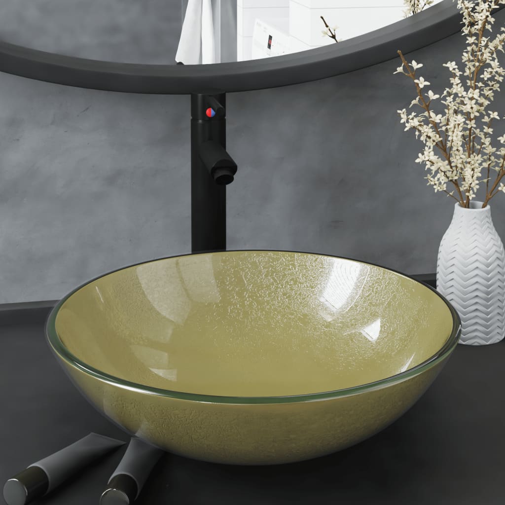 Lavabo De Vidrio Templado 42 Cm