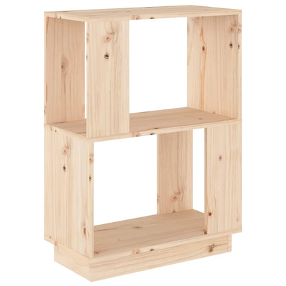 Estantería/Divisor De Espacios Madera Maciza Pino 51X25X70 Cm