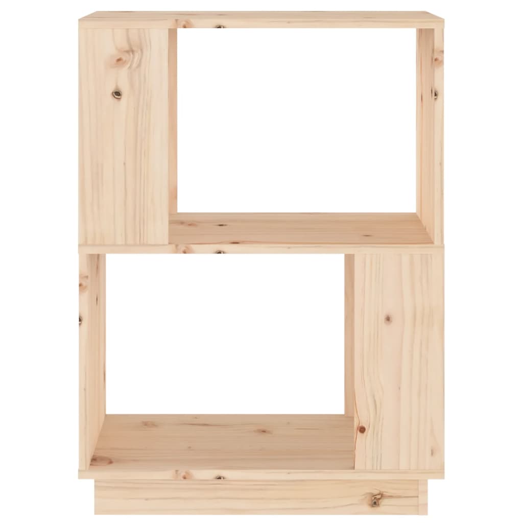 Estantería/Divisor De Espacios Madera Maciza Pino 51X25X70 Cm