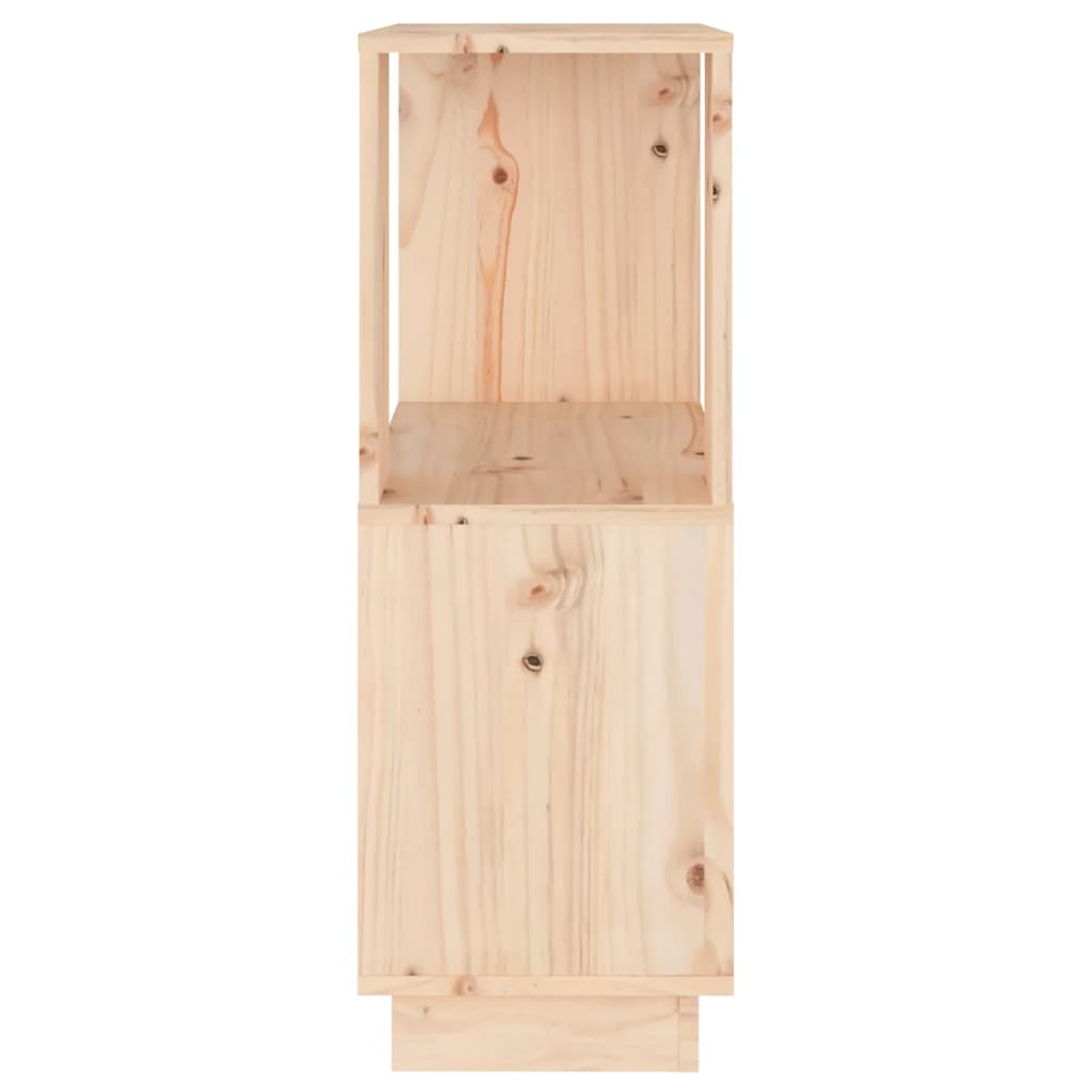 Estantería/Divisor De Espacios Madera Maciza Pino 51X25X70 Cm