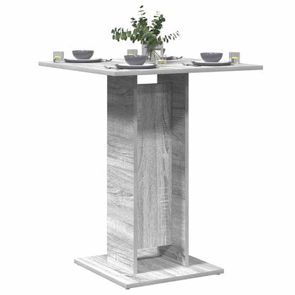 Mesa De Bistró De De 60X60X75 Cm, Fabricada En Madera De Ingeniería