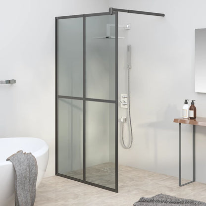 Mampara Puerta De Ducha Vidrio Transparente Esg 90X195Cm