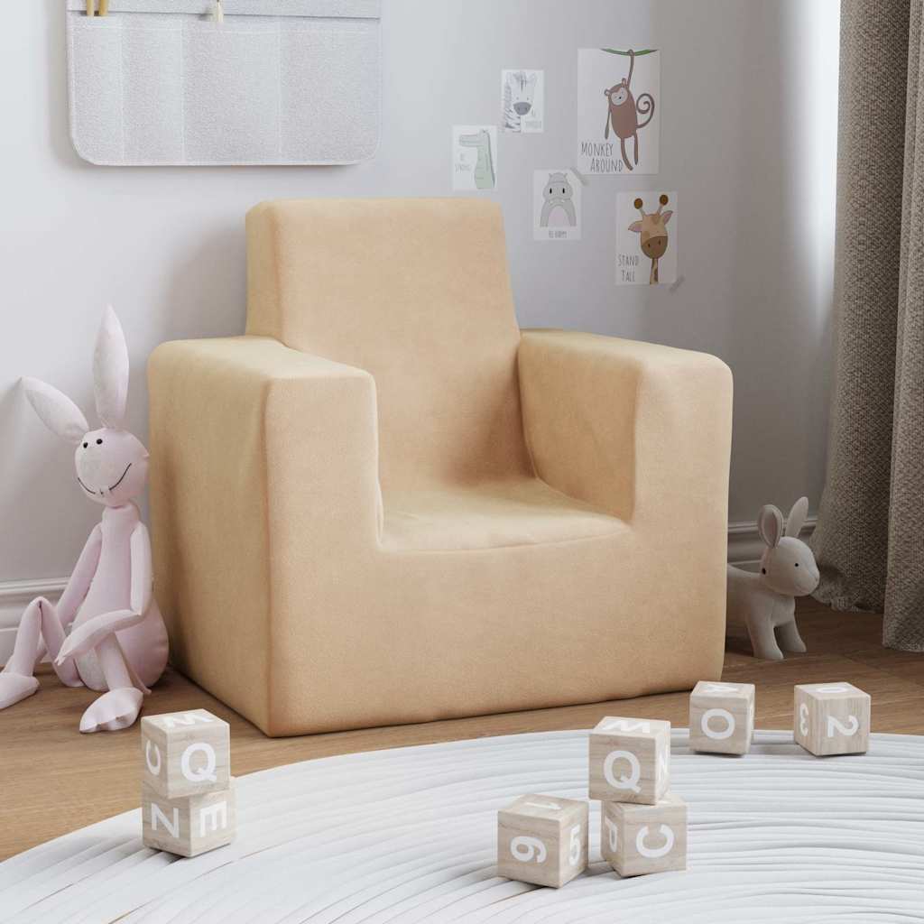 Sofá Para Niños Felpa Suave