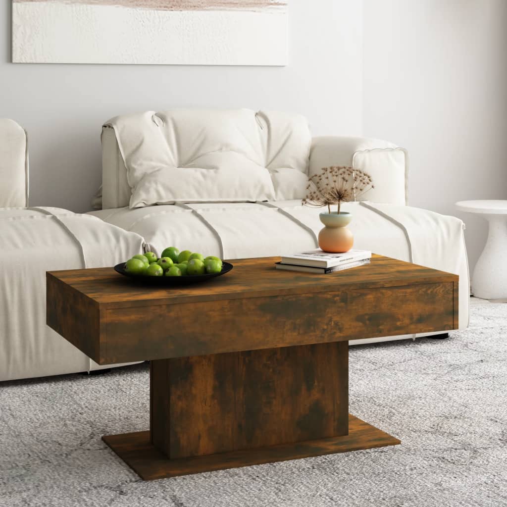 Mesa De Centro Madera Contrachapada 96X50X45 Cm