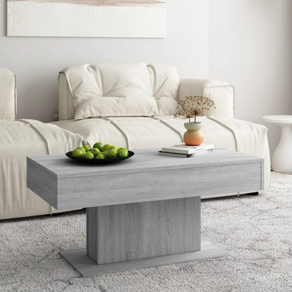 Mesa De Centro Madera Contrachapada 96X50X45 Cm