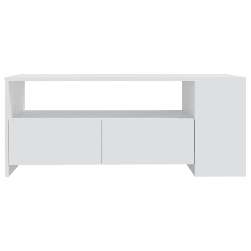 Mesa De Centro Madera De Ingeniería 102X55X42 Cm