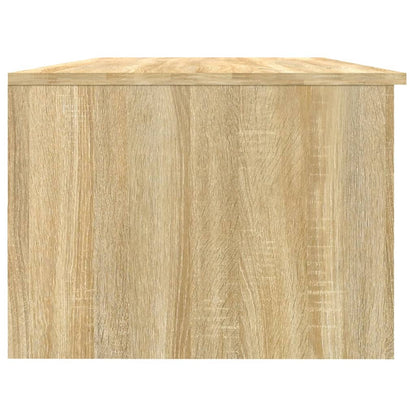 Mesa De Centro Madera De Ingeniería 102X50X36 Cm