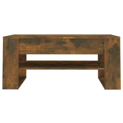 Mesa De Centro Madera De Ingeniería 102X55X45 Cm