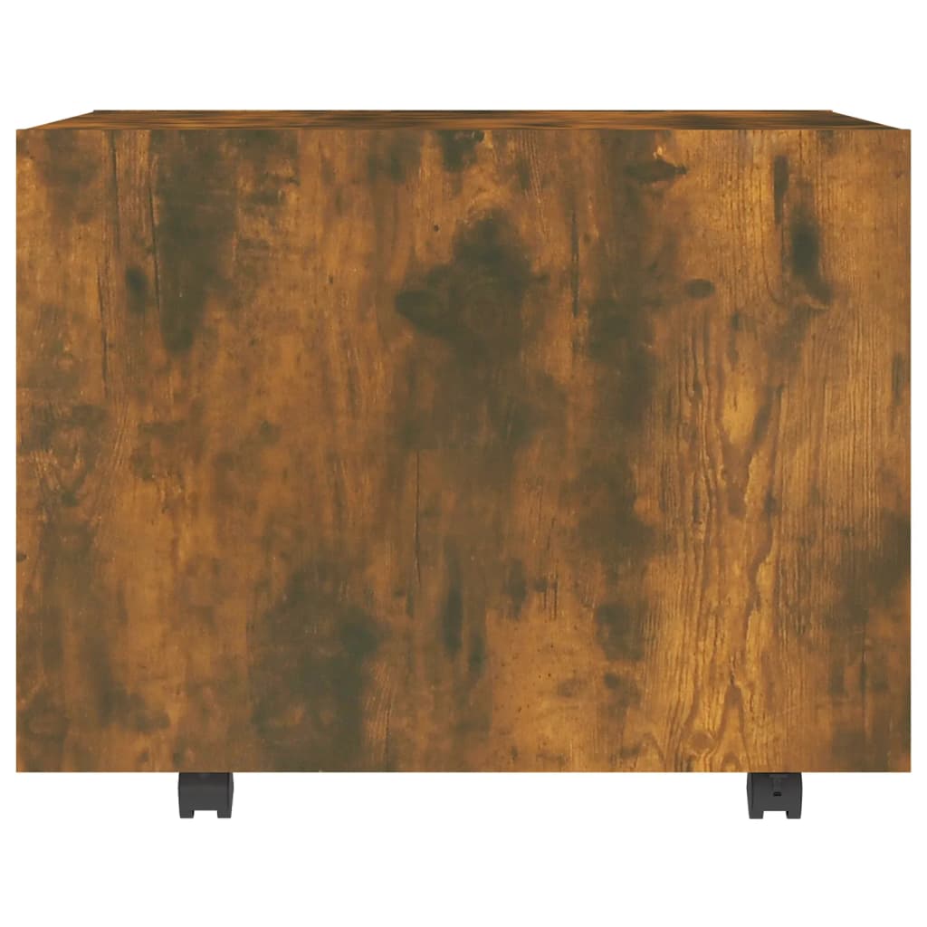 Mesa De Centro Madera De Ingeniería 55X55X40 Cm