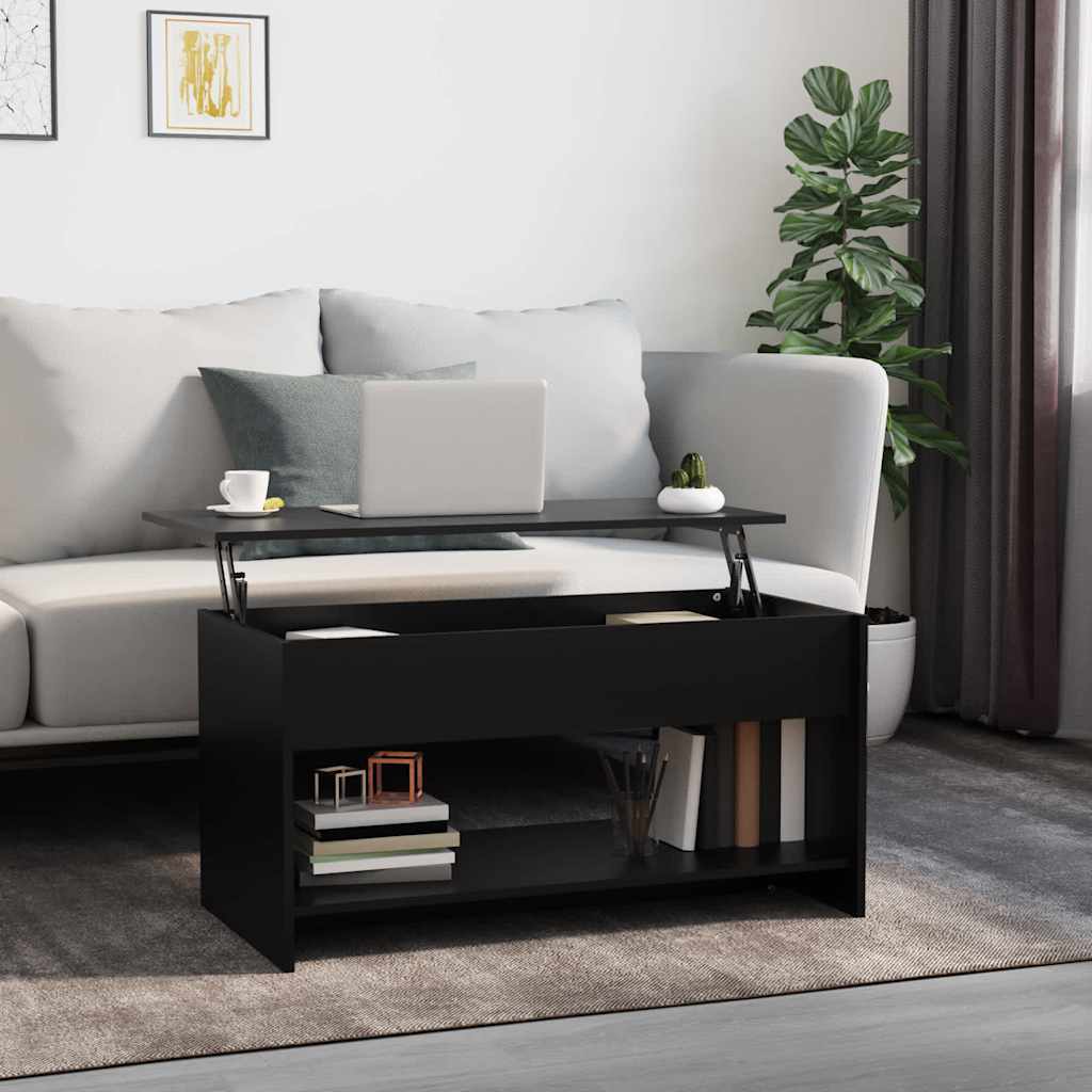 Mesa De Centro Madera Contrachapada 80X50X40 Cm