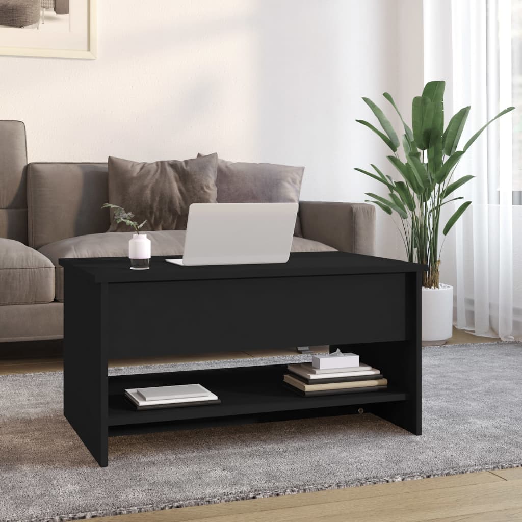 Mesa De Centro Madera Contrachapada 80X50X40 Cm