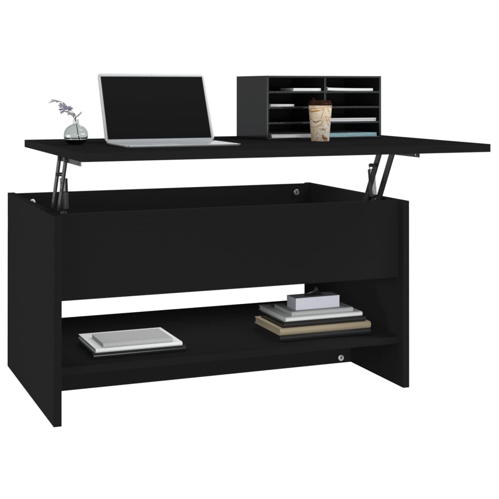Mesa De Centro Madera Contrachapada 80X50X40 Cm