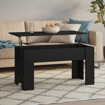 Mesa De Centro Madera De Ingeniería 79X49X41 Cm