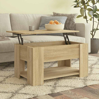 Mesa De Centro Madera De Ingeniería