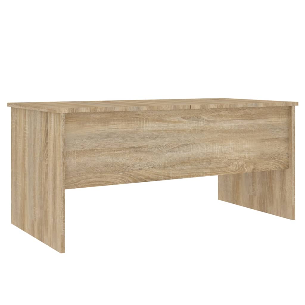Mesa De Centro Madera Ingeniería 102X50,5X46,5 Cm