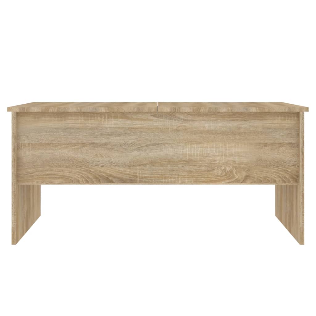 Mesa De Centro Madera Ingeniería 102X50,5X46,5 Cm